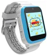 HELMER Smartwatch per bambini KW 801 1,54" TFT display touch foto video 6 giochi micro SD ceco blu-bianco thumbnail (2 of 4)