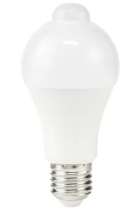 NEDIS LED bulb E27 A60 85 W 220 V 806 lm 3000 K warm white motion detection matte (1 of 2)