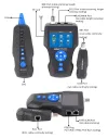 Тестер кабелю XtendLan LANTESTLCD8601S з LCD Cat5 Cat6 Cat7 UTP STP BNC Test PoE Ping Finder Probe thumbnail (4 of 5)