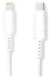 NEDIS Lightning kabel USB 2.0 Apple Lightning 8-pin USB-C utikač okrugla bijela kutija 1m