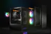 COUGAR PC-fodral AIRFACE RGB Black Mid Tower Mesh Frontpanel 2 x 140 mm ARGB-fläktar 1 x 120 mm ARGB-fläkt TG Le thumbnail (16 of 19)