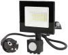 NEDIS LED spotlight med sensor 4000 K 1620 lm IP44 energiklasse F kabel 1 m sort thumbnail (6 of 8)