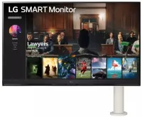 Monitor LG 32SQ780S-W VA 315" 4K 3840x2160 16:9 250cdm 5ms HDMI USB-C altavoz 5Wx2 pivote ajuste altura (1 of 8)