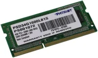 Ультрабук PATRIOT 4 ГБ DDR3 1600 МГц SO-DIMM CL11 PC3-12800 (1 of 1)