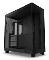 Gabinete NZXT H6 Flow ventoinha MidT 3x120mm de duas câmaras 2xUSB 3.2 USB-C vidro lateral e frontal preto thumbnail (2 of 5)