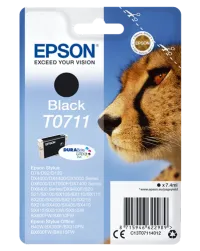 Κασέτα μελάνης Epson T0711 Singlepack T0711 DURABrite Ultra Ink Black (1 of 1)