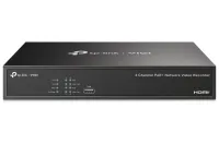 TP-Link VIGI NVR1004H-4P мрежов видеорекордер 4 канала 4x Lan с PoE 2x USB (1 of 3)