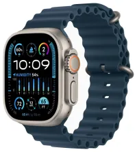 Apple Watch Ultra 2 de titânio de 49 mm com pulseira azul oceano (1 of 3)