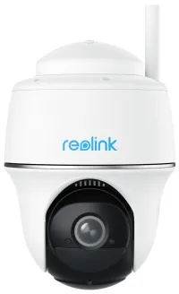 Reolink Argus Series B430 5MPx lauko baterijos IP kamera, pasukama 2880x1620 SD lizdas iki 128GB baterijos 6000mAh dangtelis (1 of 1)