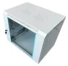 XtendLan 12U 600x450 de pared puerta monobloque cristal gris thumbnail (2 of 7)