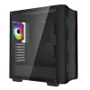 Gabinete DEEPCOOL CC560 ARGB V2 ATX 4x120 mm ventoinha ARGB USB 3.0 USB 2.0 preto thumbnail (2 of 7)