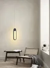 Solas pendant IMMAX NEO LITE OVALE SMART dubh 40x12cm 22W le tacaíocht Wi-Fi BEACON TUYA thumbnail (5 of 9)