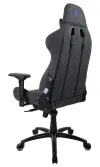 Sedia da gaming AROZZI VERONA Signature Soft Fabric superficie in tessuto logo blu nero thumbnail (3 of 9)