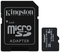 Kingston 8GB microSDHC Industrial Temp UHS-I U3 vr. adaptéra (1 of 3)