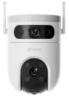 EZVIZ IP камера H9c 3MP PTZ Wi-Fi 3Mpix защита IP65 обектив 28mm 6mm H.265 IR осветяване до 30m бяло thumbnail (1 of 2)