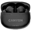 CANYON TWS-8 BT ausinės su mikrofonu BT V5.3 JL 6976D4 dėklas 470mAh+40mAh iki 32h juodos