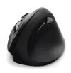 Mouse HAMA EMW-500 wireless ottico 1800 dpi verticale ergonomico 6 pulsanti USB nero